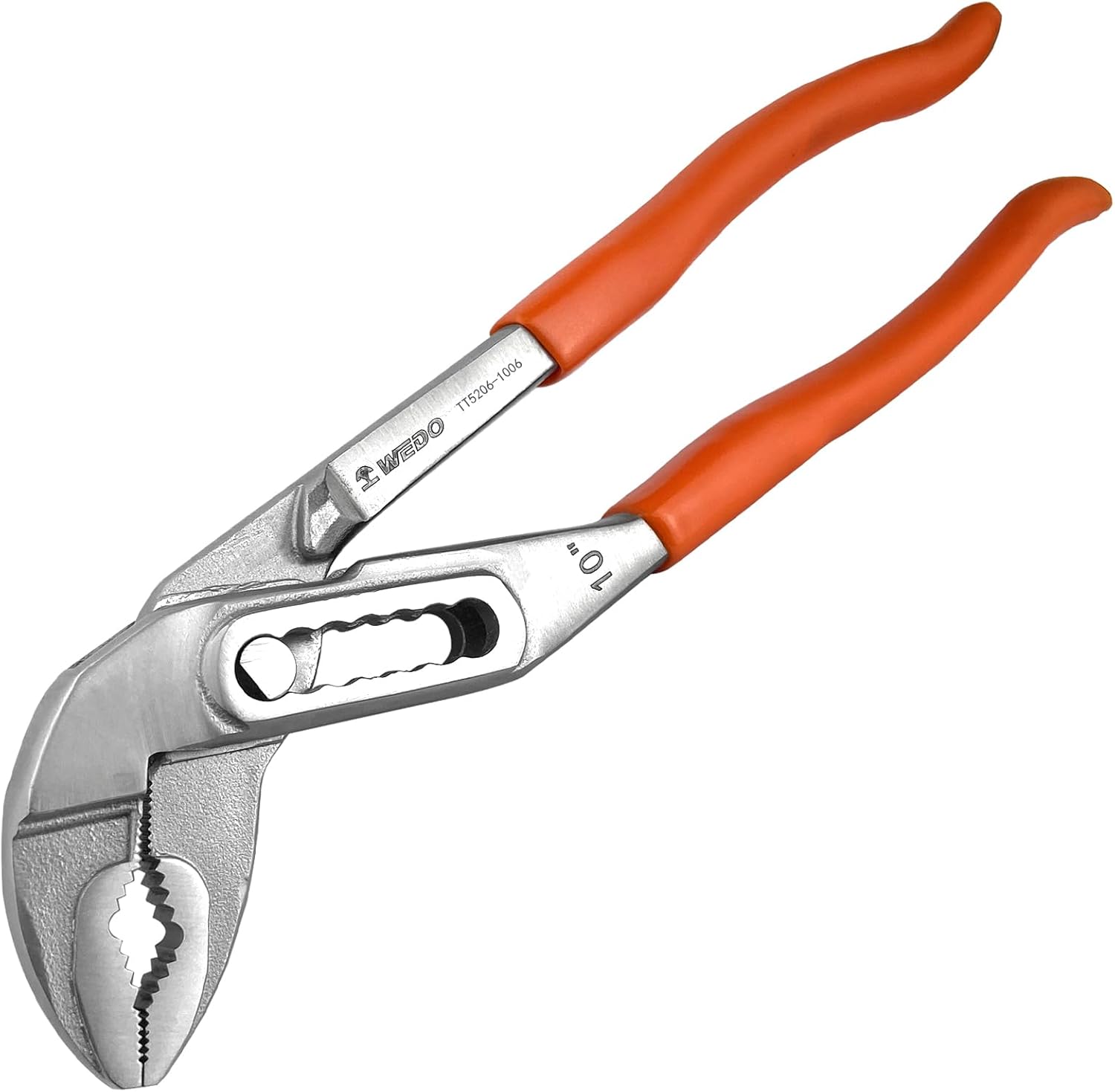 WEDO Water Pump Pliers, Groove Joint Pliers,Titanium, Size 10"(250mm),Lightweight, Non-magnetic,Corrosion Resistant,Die-forged,Apply in Aerospace,Marine,Biomedical,Chemical, Petrochemical