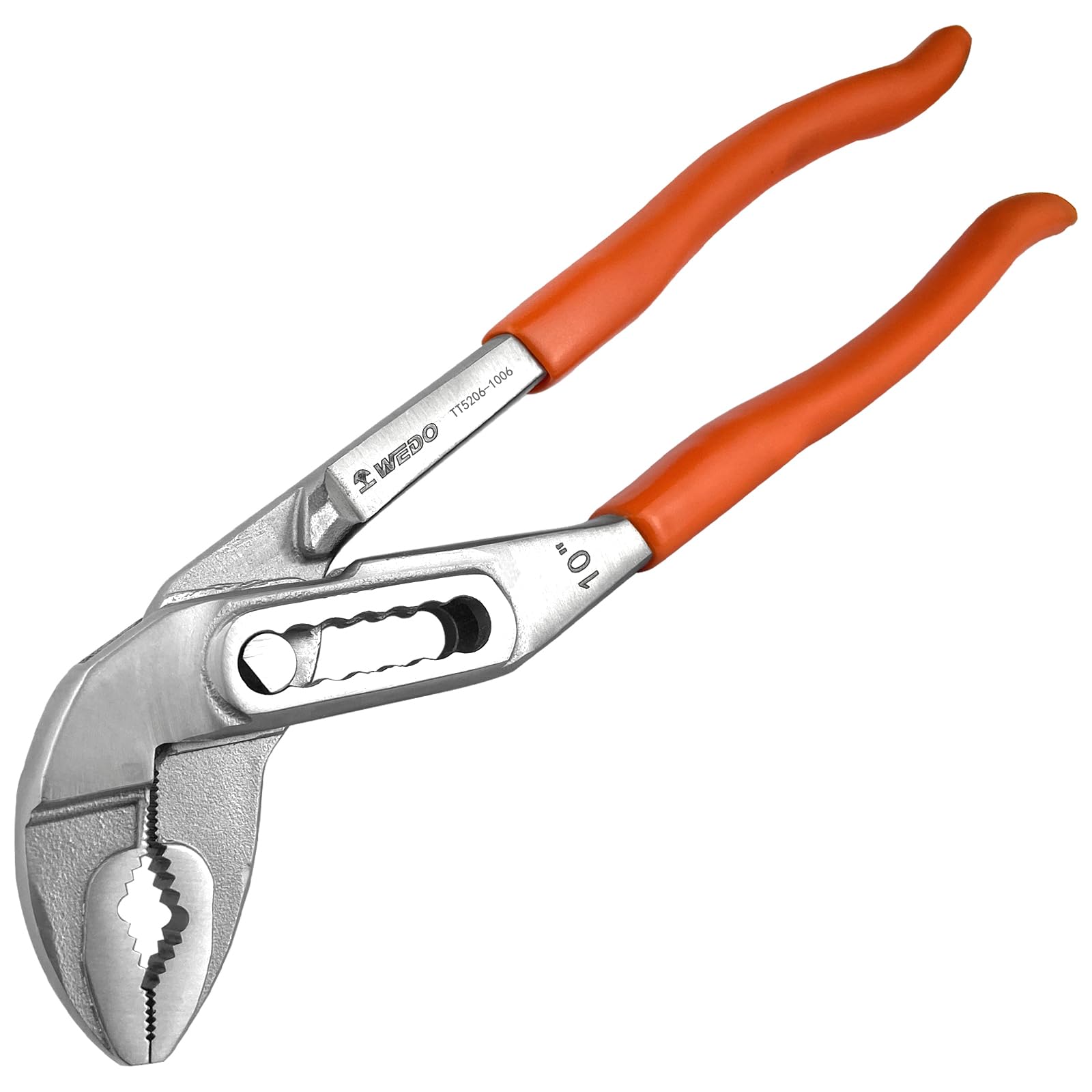 WEDO Water Pump Pliers, Groove Joint Pliers,Titanium, Size 10