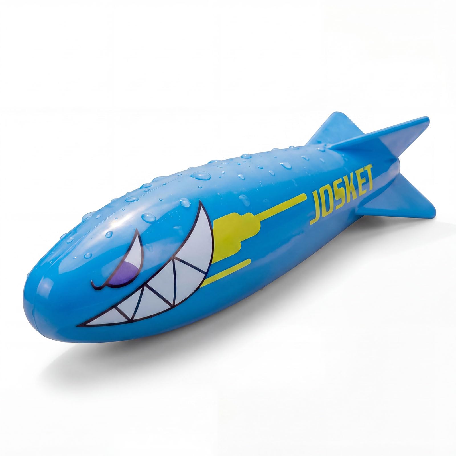JOSKET Pool Torpedo Toys Swimming Throwing Torpedo Underwater Diving Toys Bandits Water Rockets Training Dive Toys — image 1