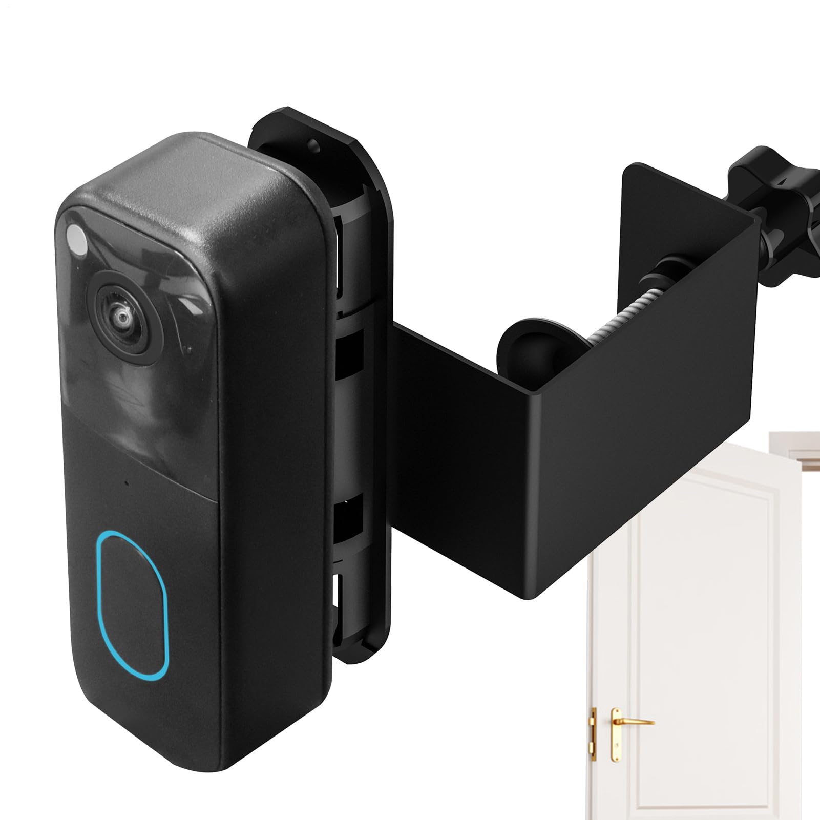 Boîtier de montage robuste pour sonnette connectée support de sécurité extérieur