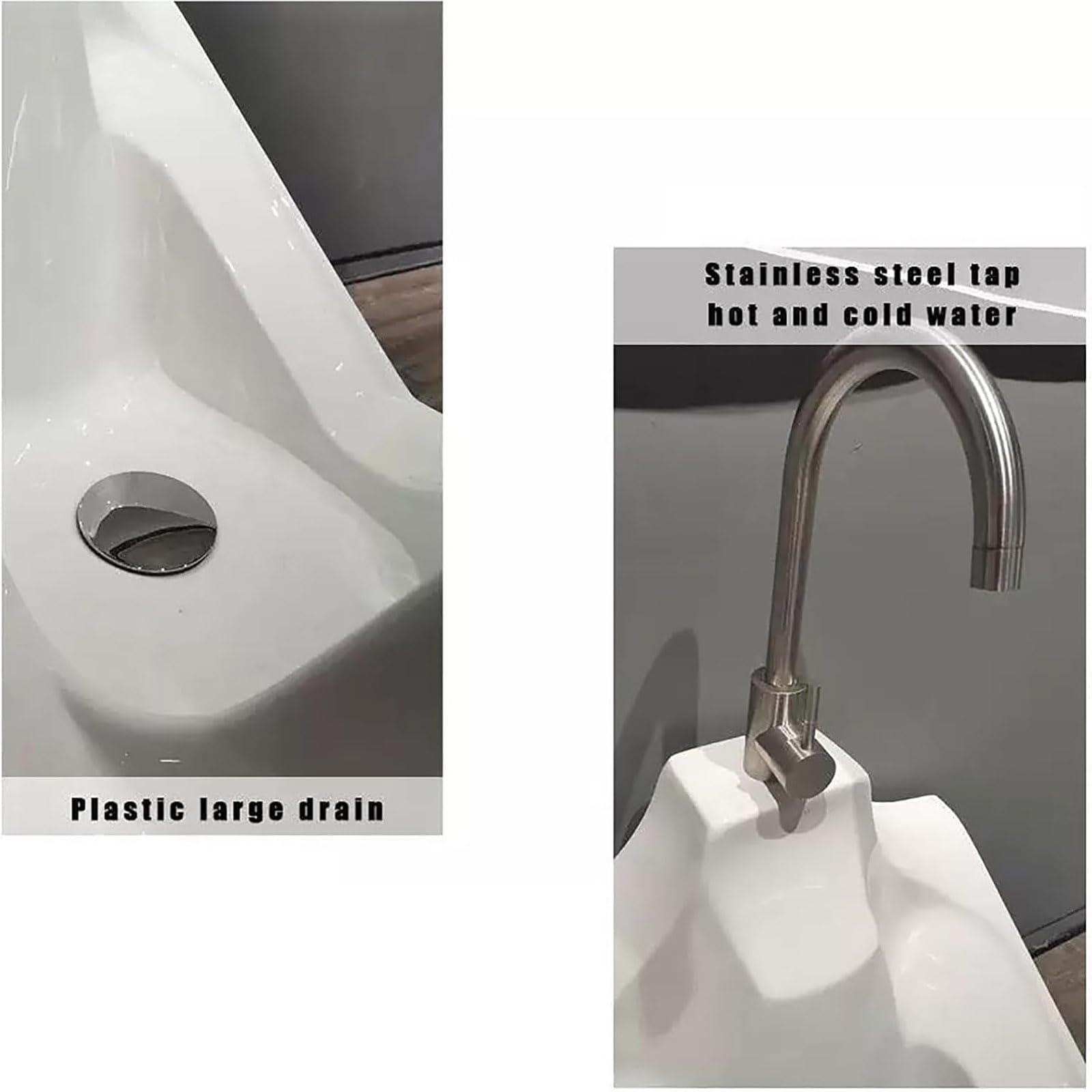 Kąpiel do stóp dla Ablution, umywalka do czyszczenia modlitewnego z kranem, idealna higiena osobista i łagodzenie stresu