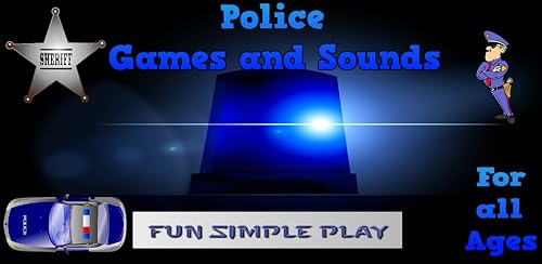 Jogos de polícia para crianças grátis: carro de polícia, jogo de polícia, sons de sirene, quebra-cab