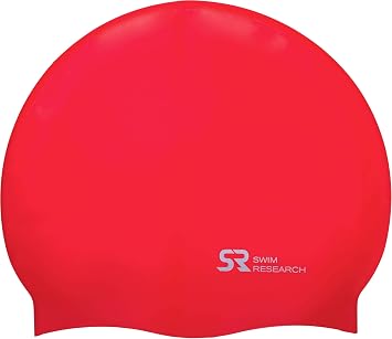 Durable Hypoallergenic Silicone Swim Cap - Solid Colors
