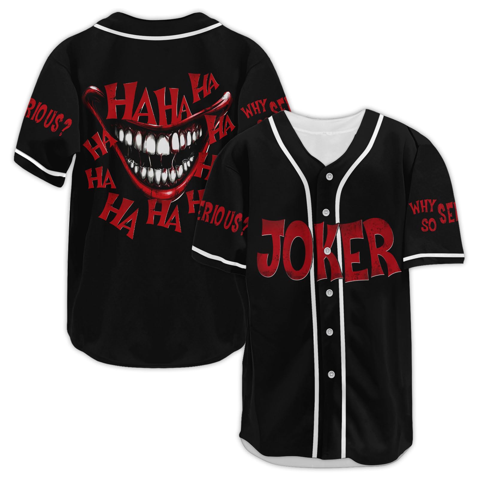 fat mummy Mens Jersey Shirt V Neck Short Sleeve, Graphic Baseball Sports Tee, Casual Streetwear Button Shirt for Summer