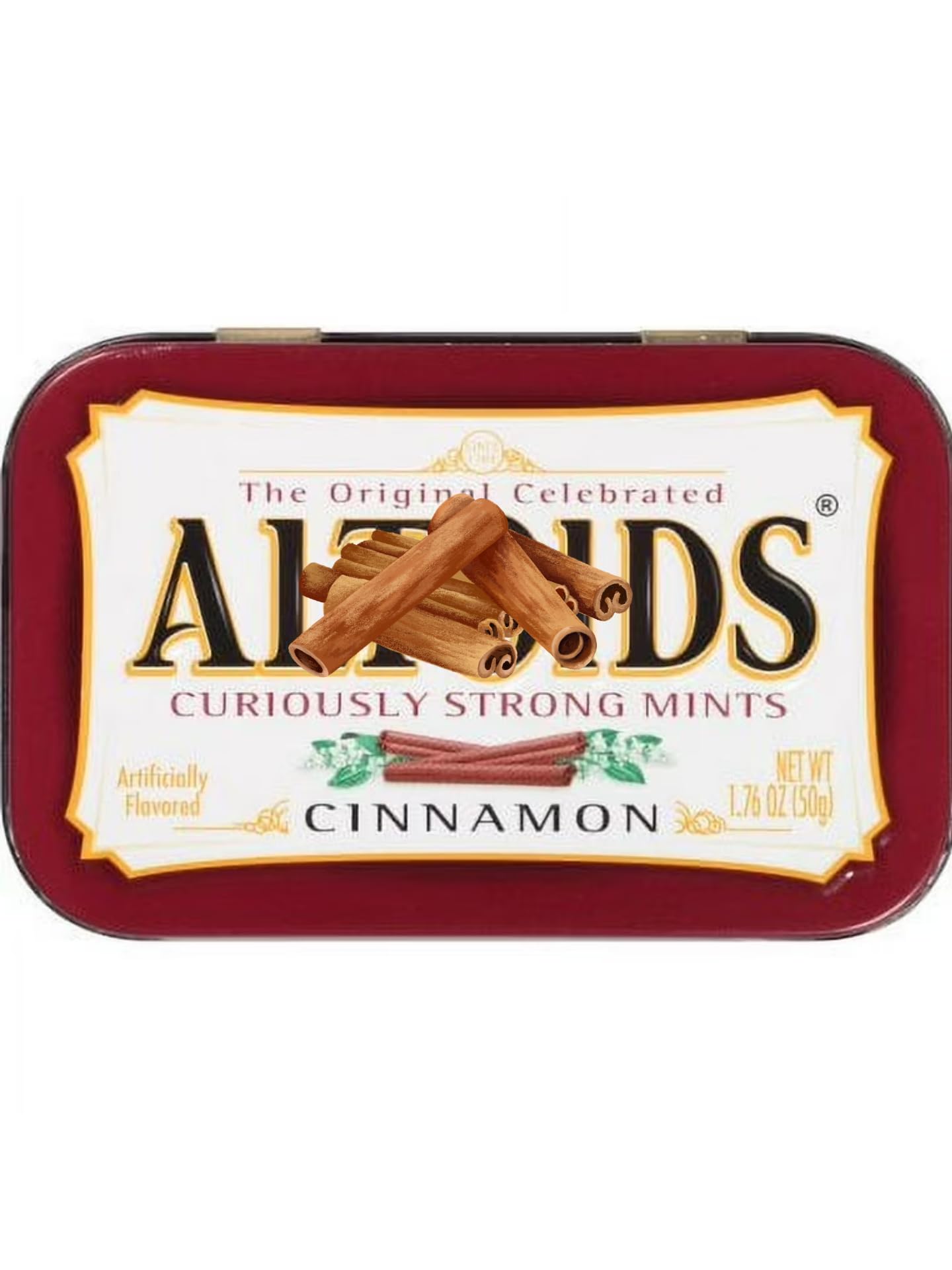 Cinnamon Mints, 1.76oz, (4 pack), by Litezout