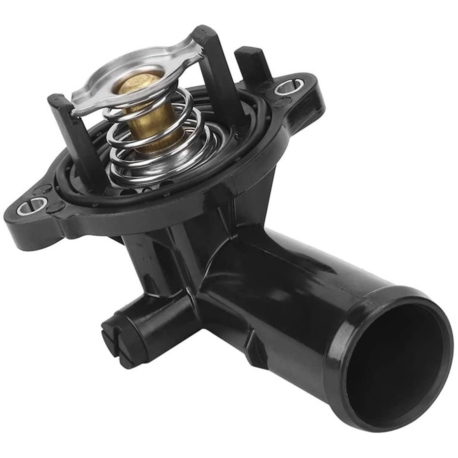 Termostato de Coche Carcasa del termostato del refrigerante del Motor del Coche para Jeep para Wrangler Carcasa del termostato Válvula de enfriamiento del Motor 5184651Af