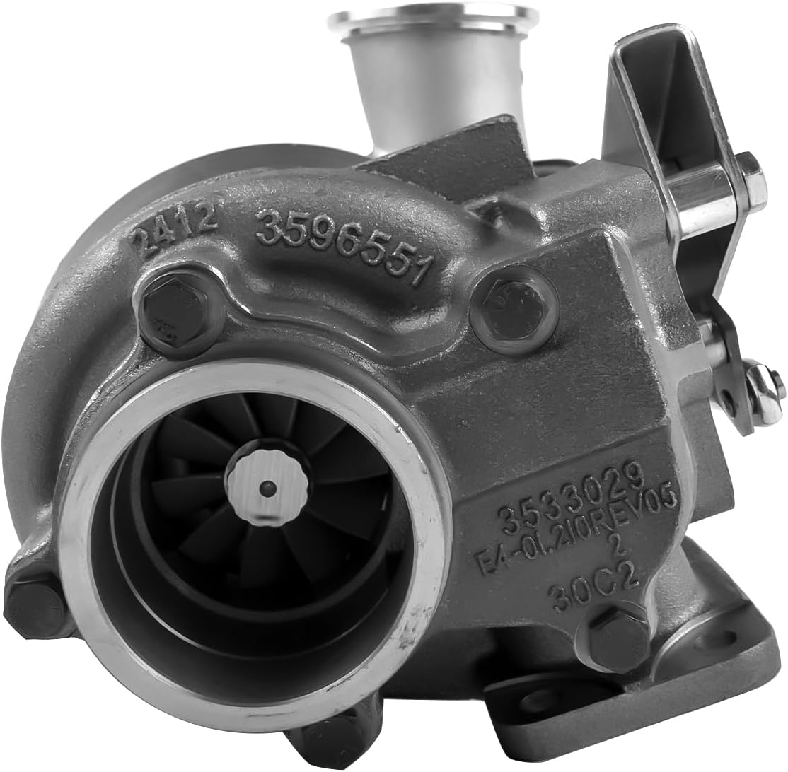 HX35W Turbocharger w/Wastegate Replacement for 1999-2002 Dodge Ram 2500 3500 5.9L 6BT Cummins Diesel Turbo 3592766, 3592767, 3800799, 3592766, 3800797, 3590104