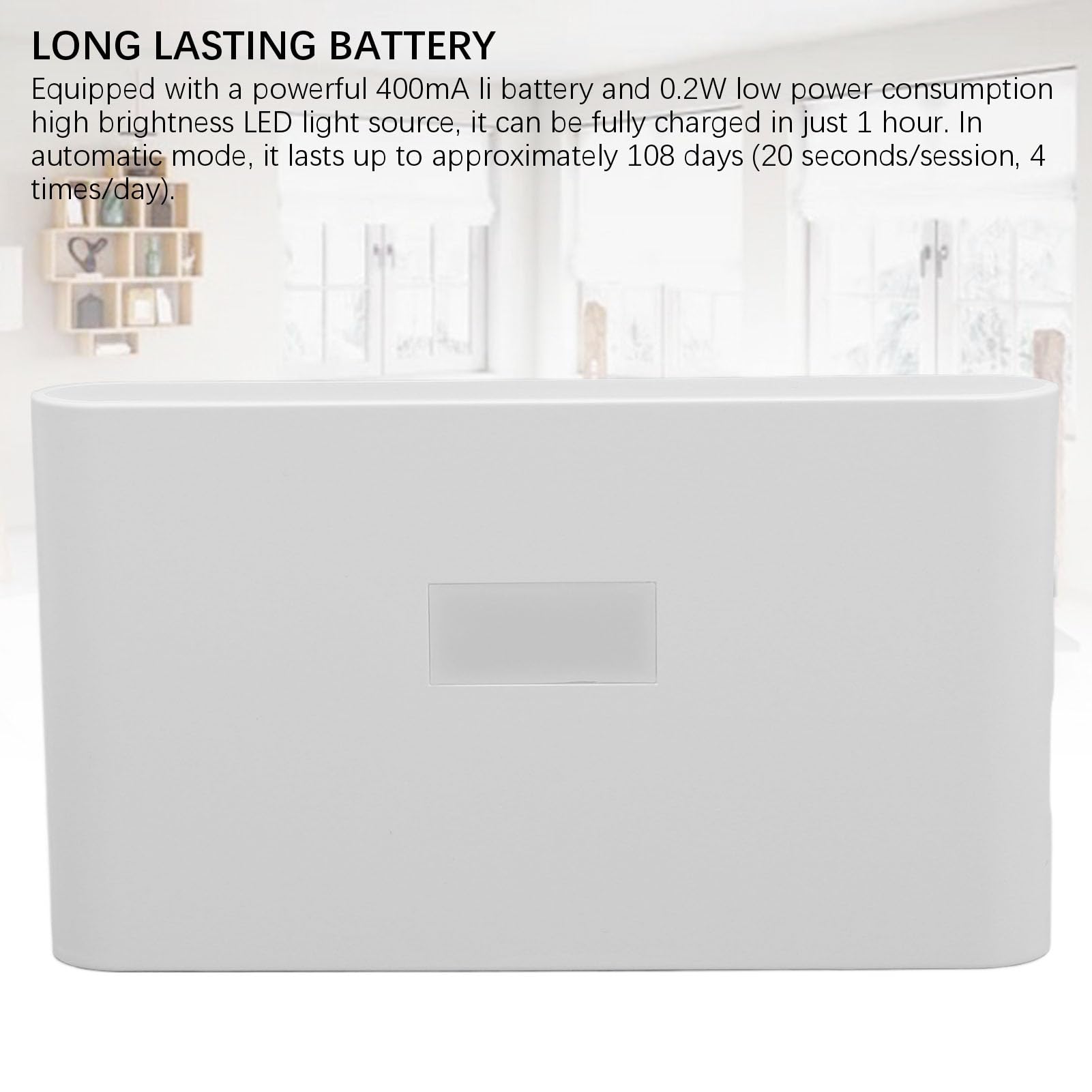 Luce Notturna Magnetica Ricaricabile con Sensore di Movimento per Camera da Letto, Scale, Corridoio, Batteria a Lunga Durata, Regolabile a 360 Gradi, Confezione da 4