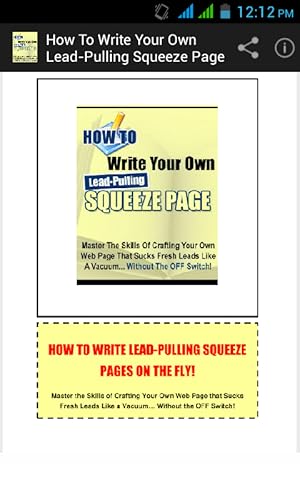 How to Write Your Own Lead-Pulling Squeeze Page