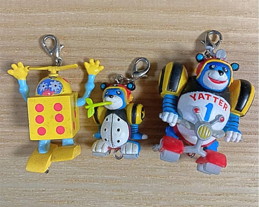 ヤッターワン　ヤッターパンダ　フィギュア セット　ポチッとなボタン ヤッターワン ヤッターパンダ フィギュア セット ポチッとな