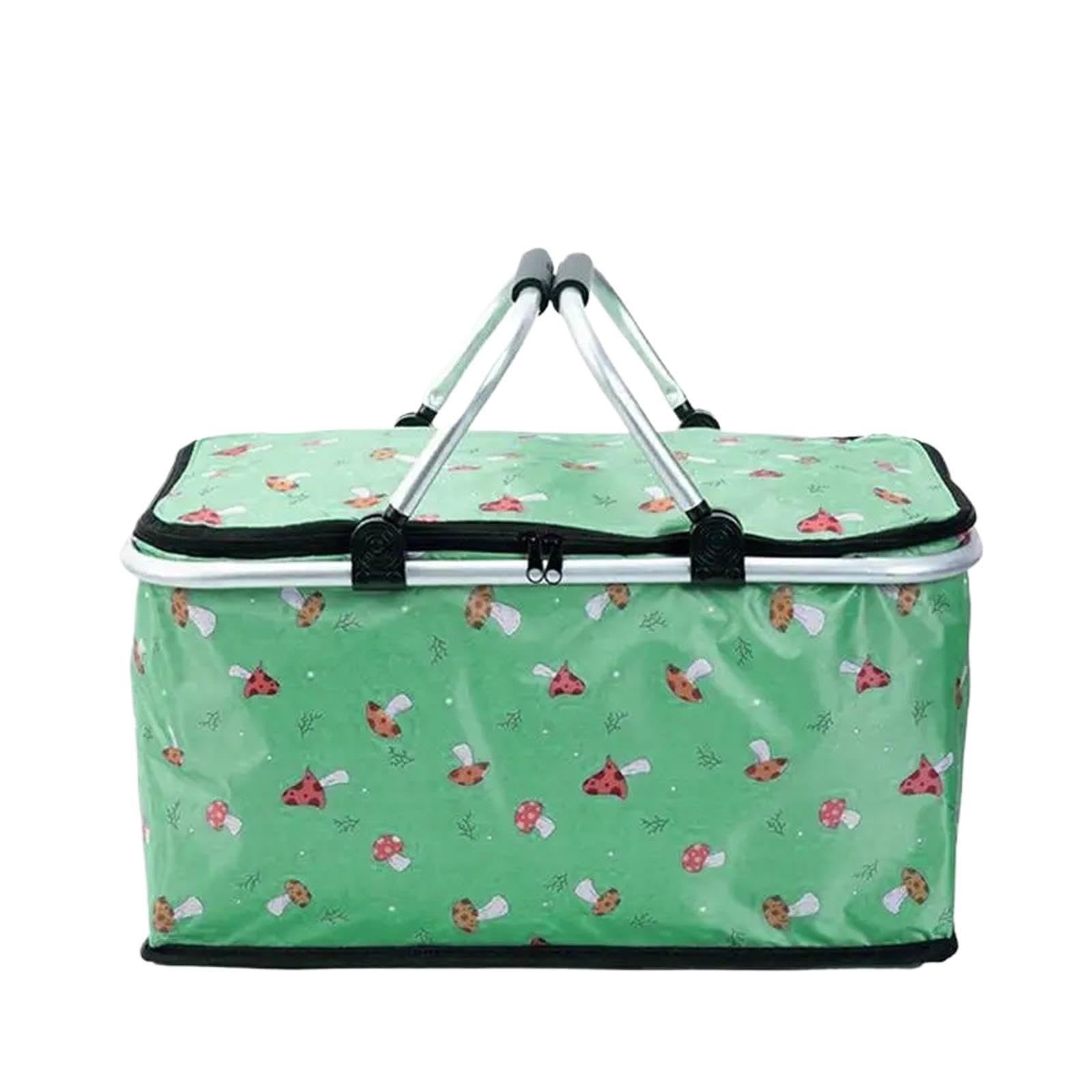Cesta Picnic Cesta de Picnic con Tapa Cremallera
