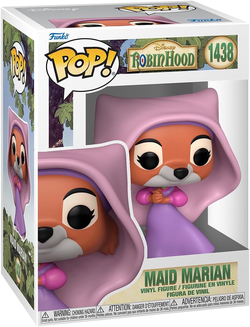 Pop! Disney: Robin Hood - Maid Marian - Collectable Vinyl Figure - Gift Idea - Official Merchandise - Toys for Kids & Adults - Movies Fans - Model Figure for Collectors and Display