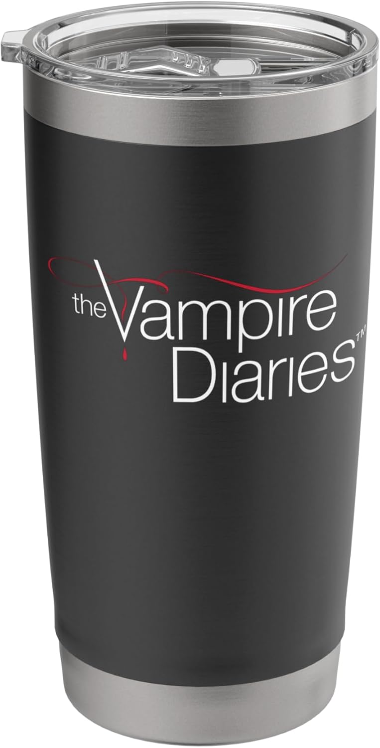 The Vampire Diaries Logo Stainless Steel Insulated Tumbler