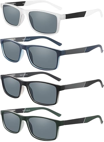 DONGDI Lentes de lectura con bloqueo de luz azul, lentes de sol para mujeres y hombres, antirreflejos, con filtro UV, antirreflejos, dolor de