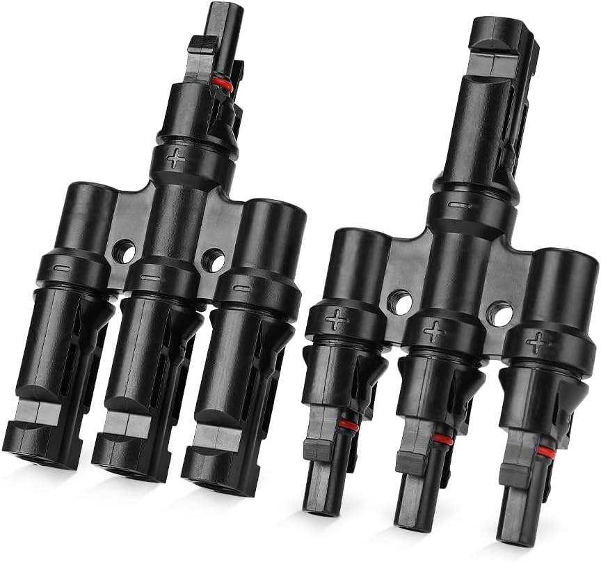 Solar Connectors Y Branch 1 to 3,30A 1000V Solar Parallel AAPTER for Solar Panels, Waterproof Solar Panel Connectors for Solar Cable.-image-27