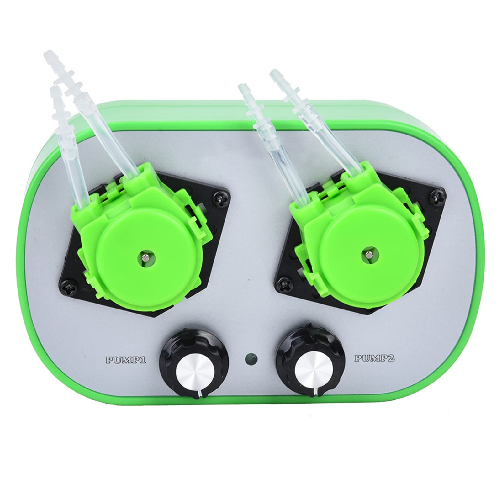 Bomba Peristáltica Miniatura G628-2, 12V CC Autocebante, Doble Cabezal, 19-120 ml/min, con Fuente 100-240V, Enchufe UE, para Acuario y Laboratorio