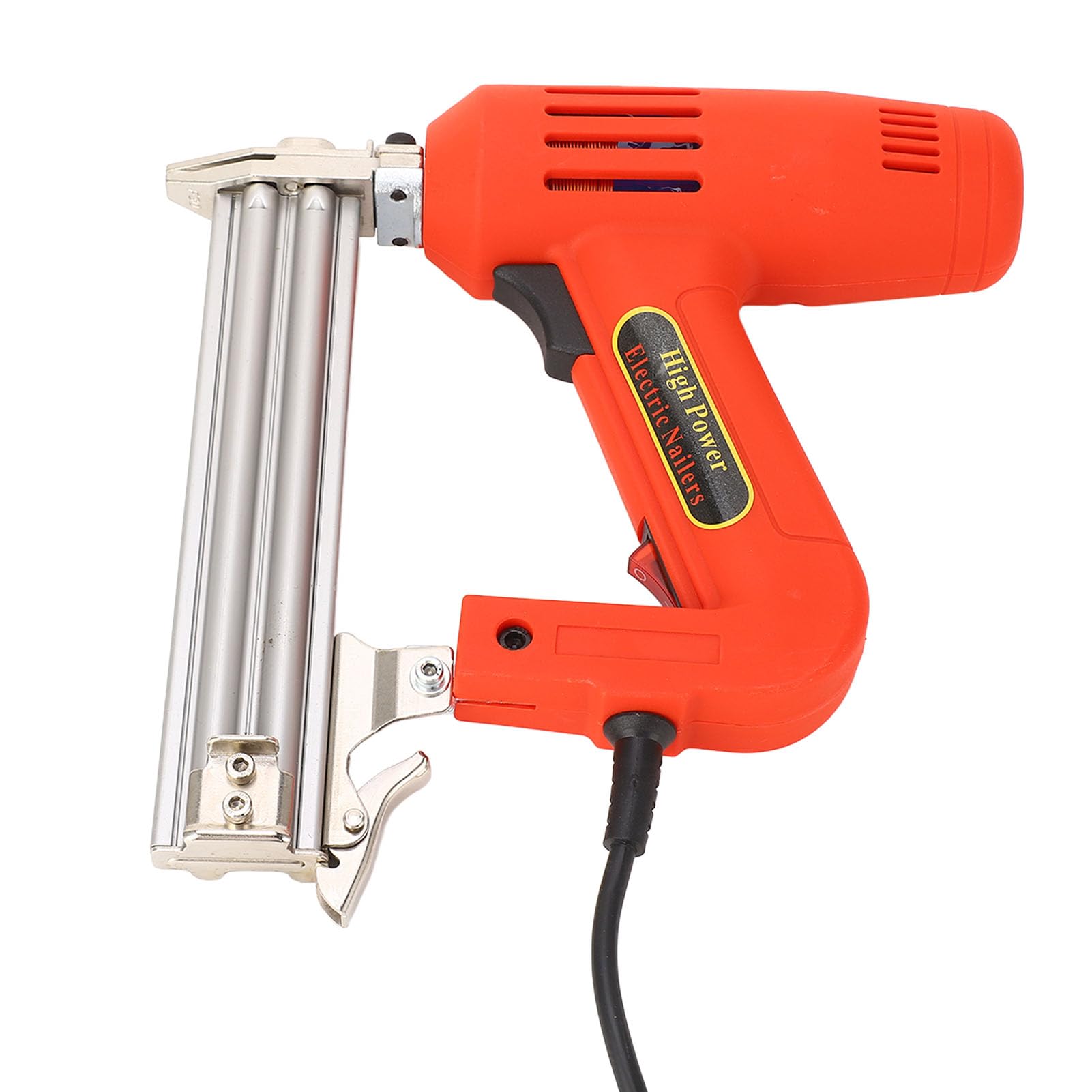 Elektryczny Pistolet do Gwoździ Prosty Elektryczny Pistolet do Gwoździ Pistolet Zszywacz Pistolet Gwoździarki (Wtyczka UE 100-260 V)