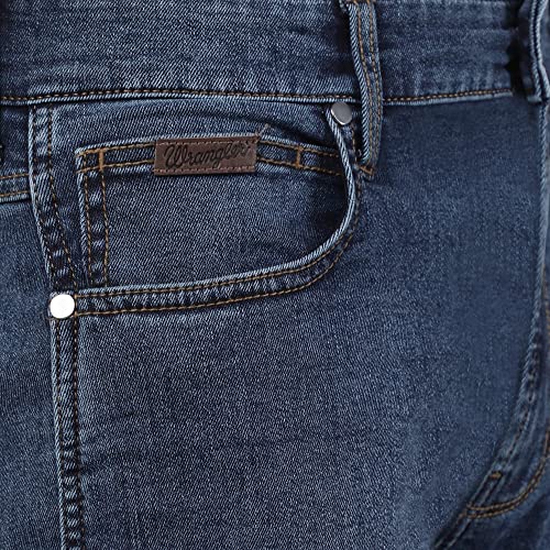 Image of Wrangler Mens Bostin Indigo Jeans (Slim)