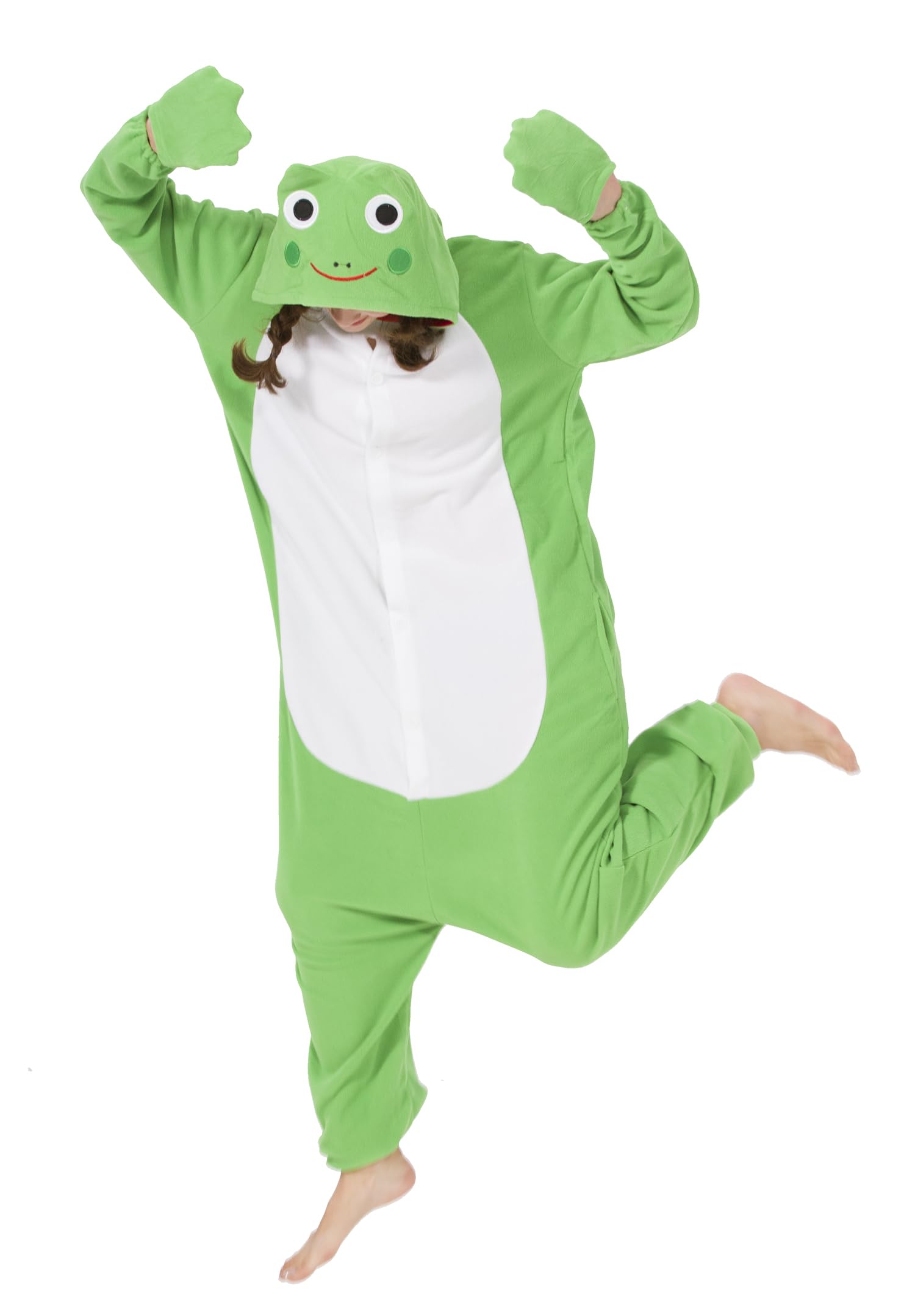 SimZoo Adulto Disfraz Pijama Unisex Pijama Kigurumi Onesie para Carnaval Halloween Cosplay Ropa de Dormir Traje de Disfraz para Navidad Festival Mujer y Hombre — view 31