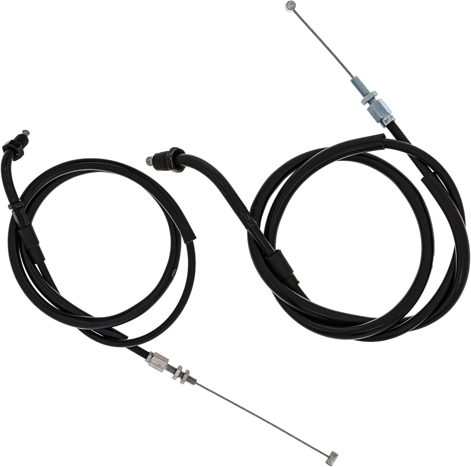 NICHE Push Pull Throttle Cable Set for Honda CB550K CB750A CB750F CB750K 17910-426-610 17920-393-000