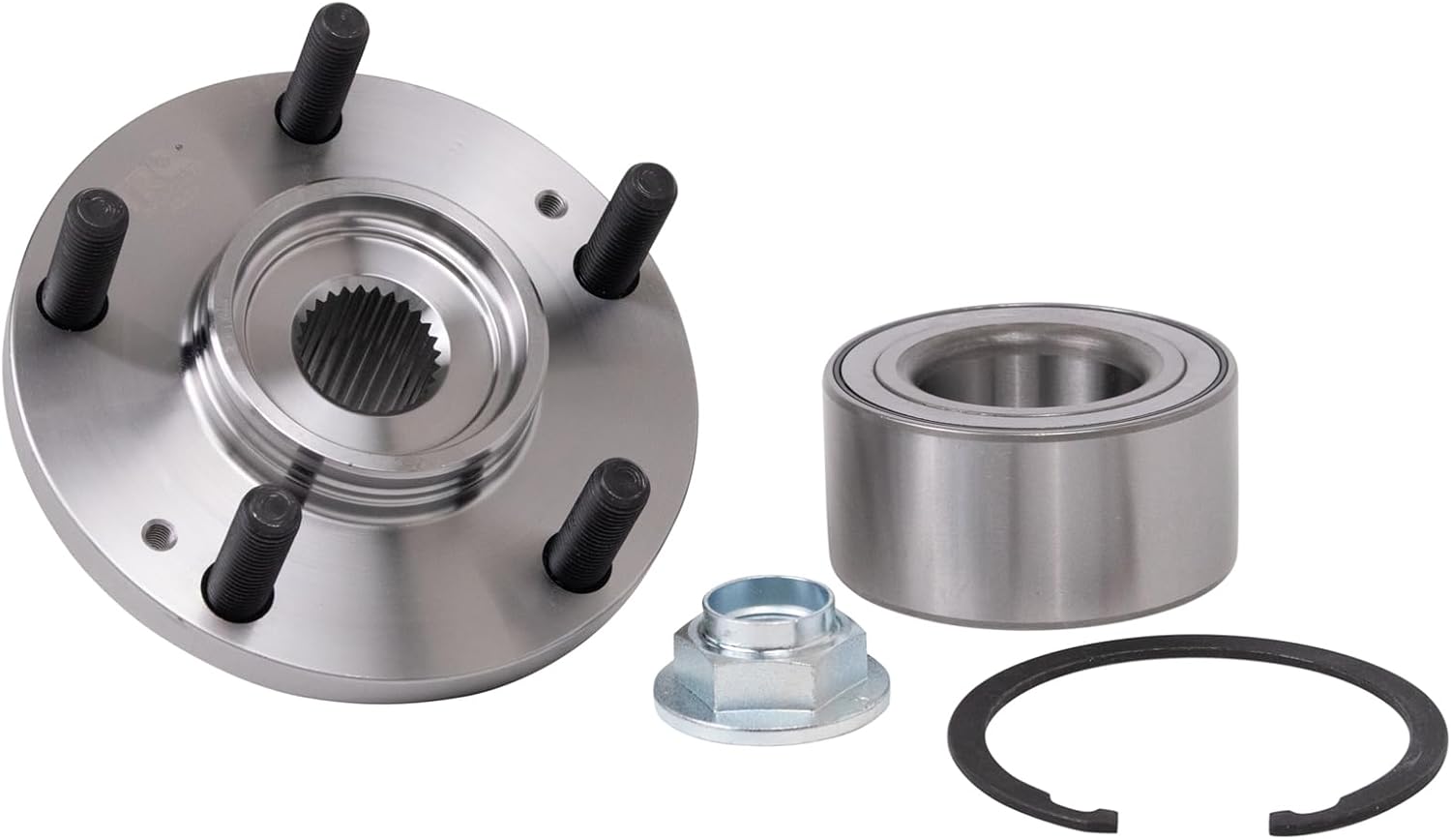 TRQ Front Wheel Bearing & Hub Kit Driver & Passenger Side