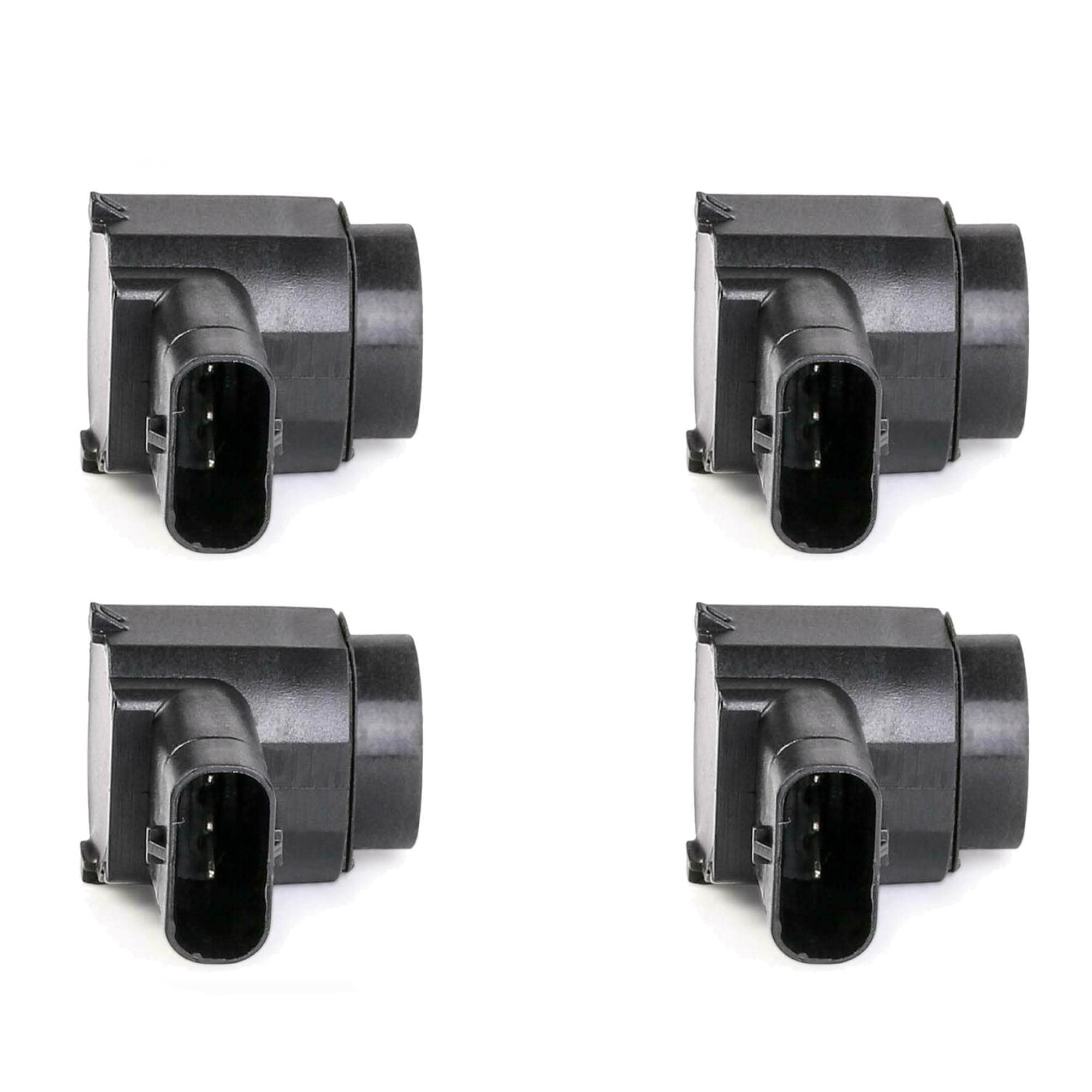 (Lot de 4) Capteur Radar de Recul Aide Stationnement Arrière compatible pour Q7 FREELANDER 2 VIVARO A GRAND SCENIC II KANGOO LAGUNA III SCENIC II TRAFIC II C30 S80 II XC90 I - 3C0919275L