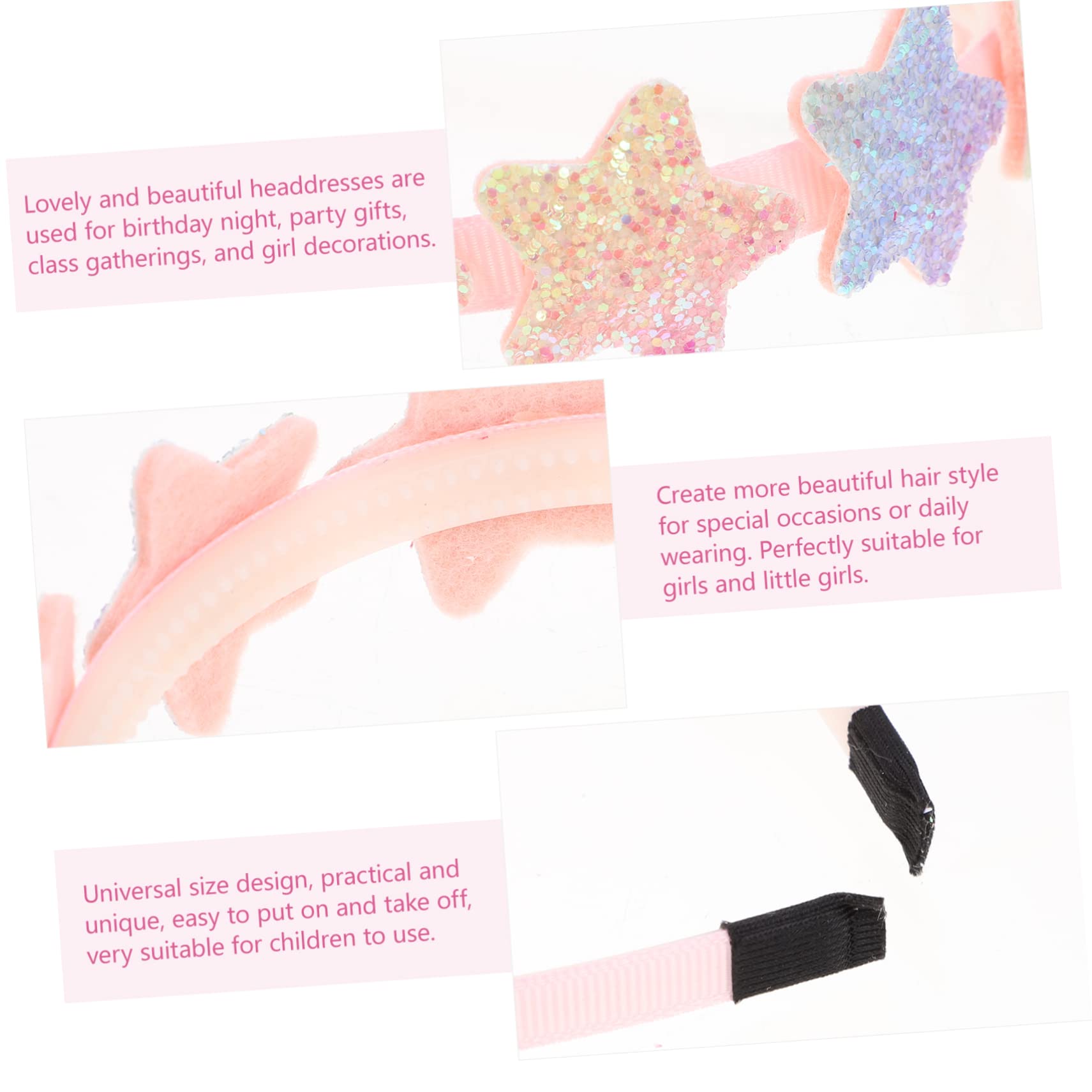 Housoutil 16piezas Coloridos Para Accesorios De Pelo Divertidos Para Perfectos y Fotografía