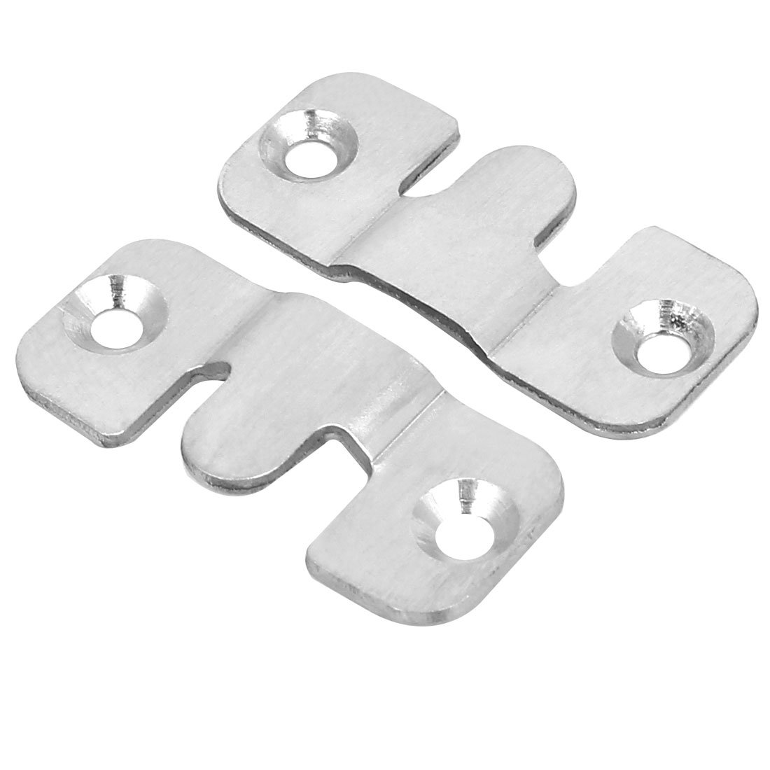 Aexit 200 Stück Bilderaufhänger S-Form – Schwarz, 17x14x7,5 Mm, Für Bilderrahmen & Deko