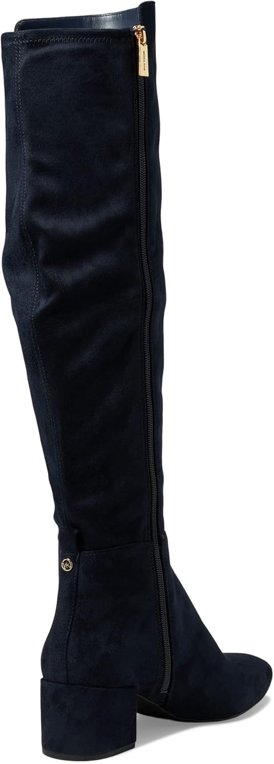 Michael Kors Braden Mid Boot Navy 6 M - Image 5