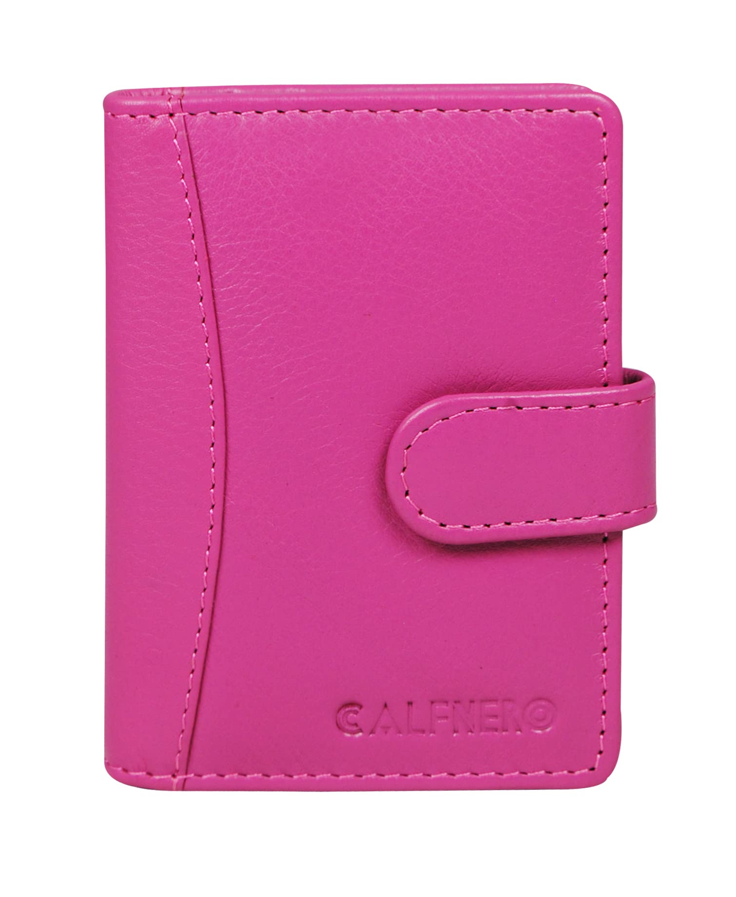 calfnero Genuine Leather Card Case Wallet (Pink)-picture-29