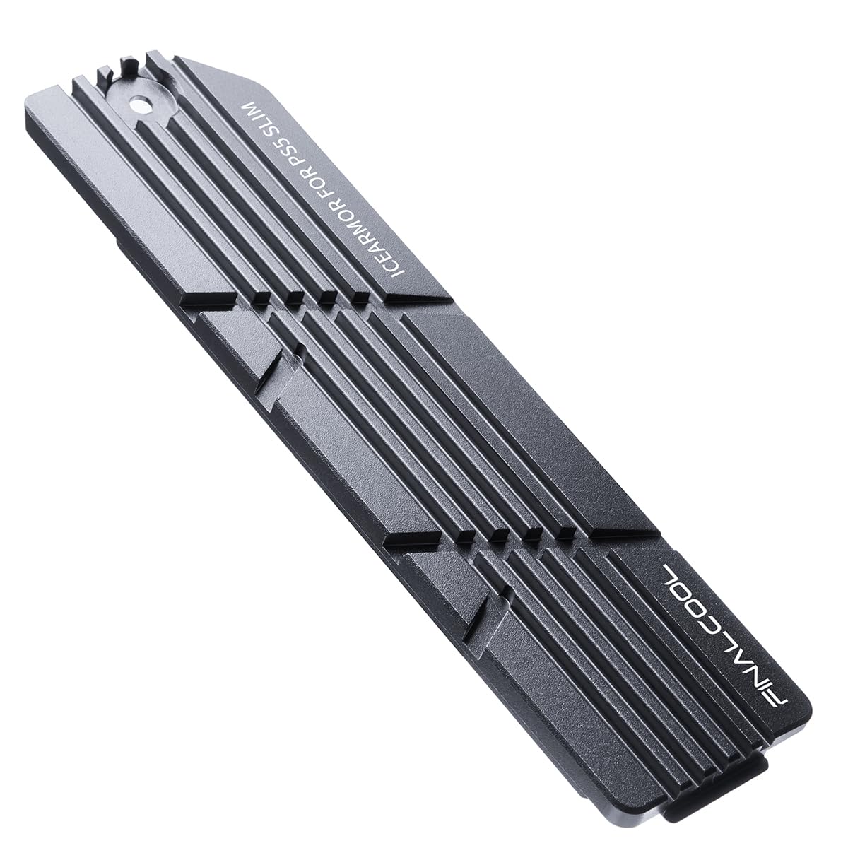 DolDer M.2 SSD Aluminium Kühlkörper Metall-Wärmeableitungsabdeckung für PS5 Pro & Slim, Schwarz