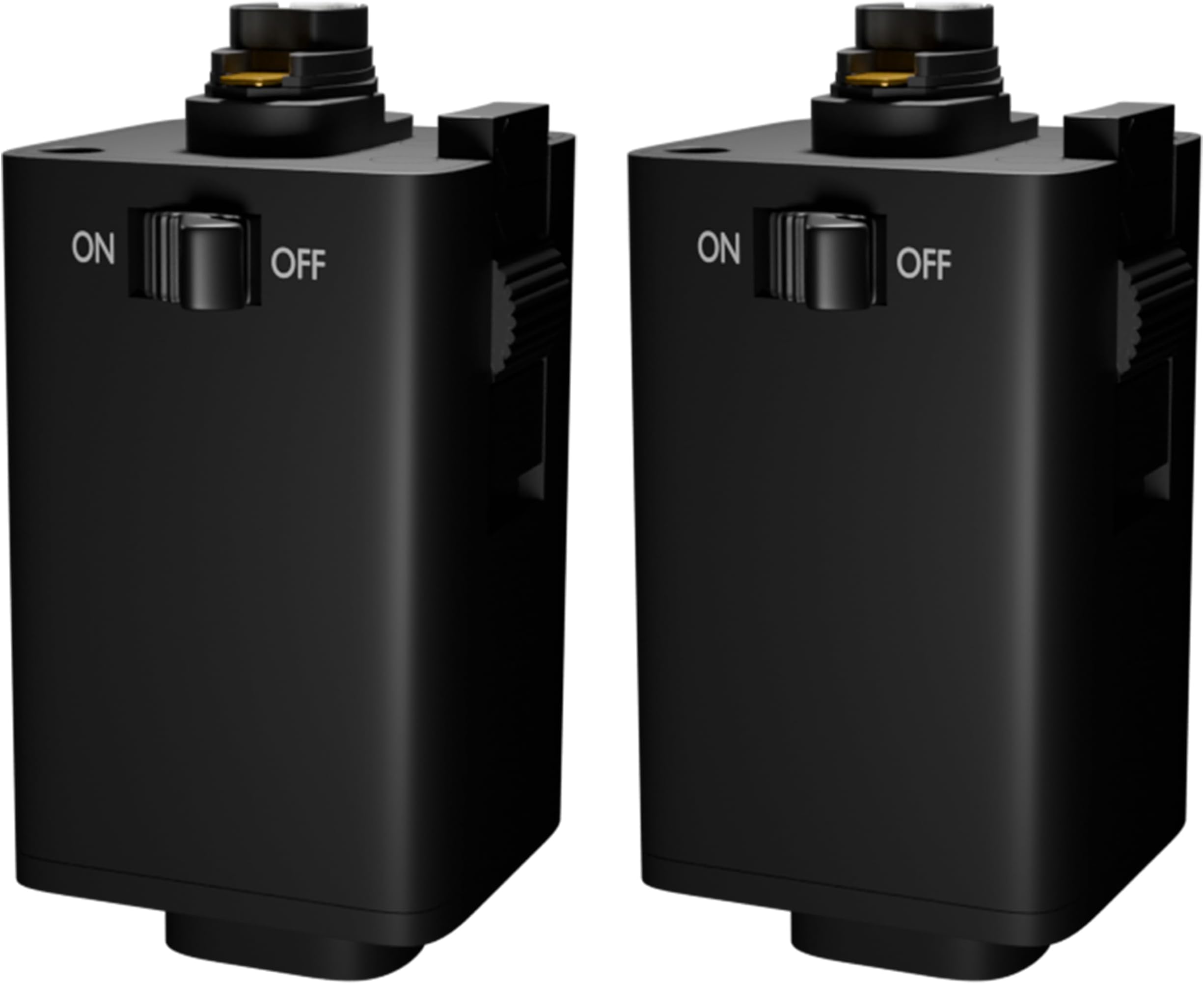 Nora Lighting NT327B Outlet Adapter Track Accessory (4 Pack)