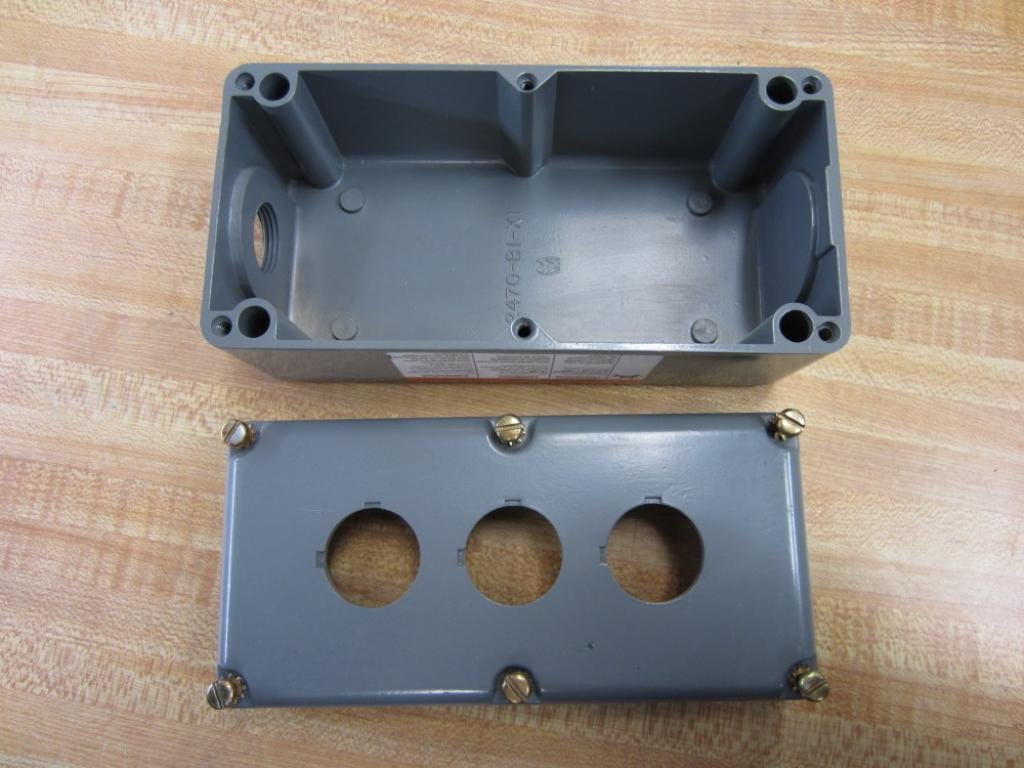2 SQUARE D 9001KY4 ENCLOSURE T9016