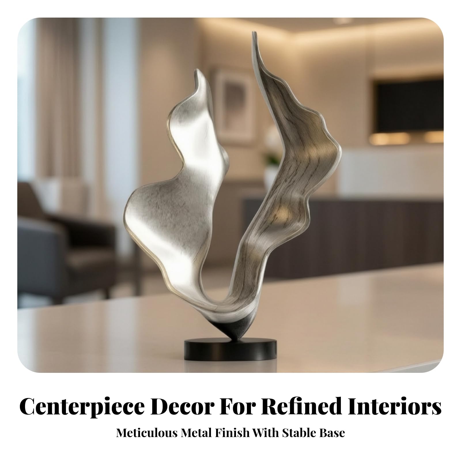 Colcolo Elegant Metallskulptur
