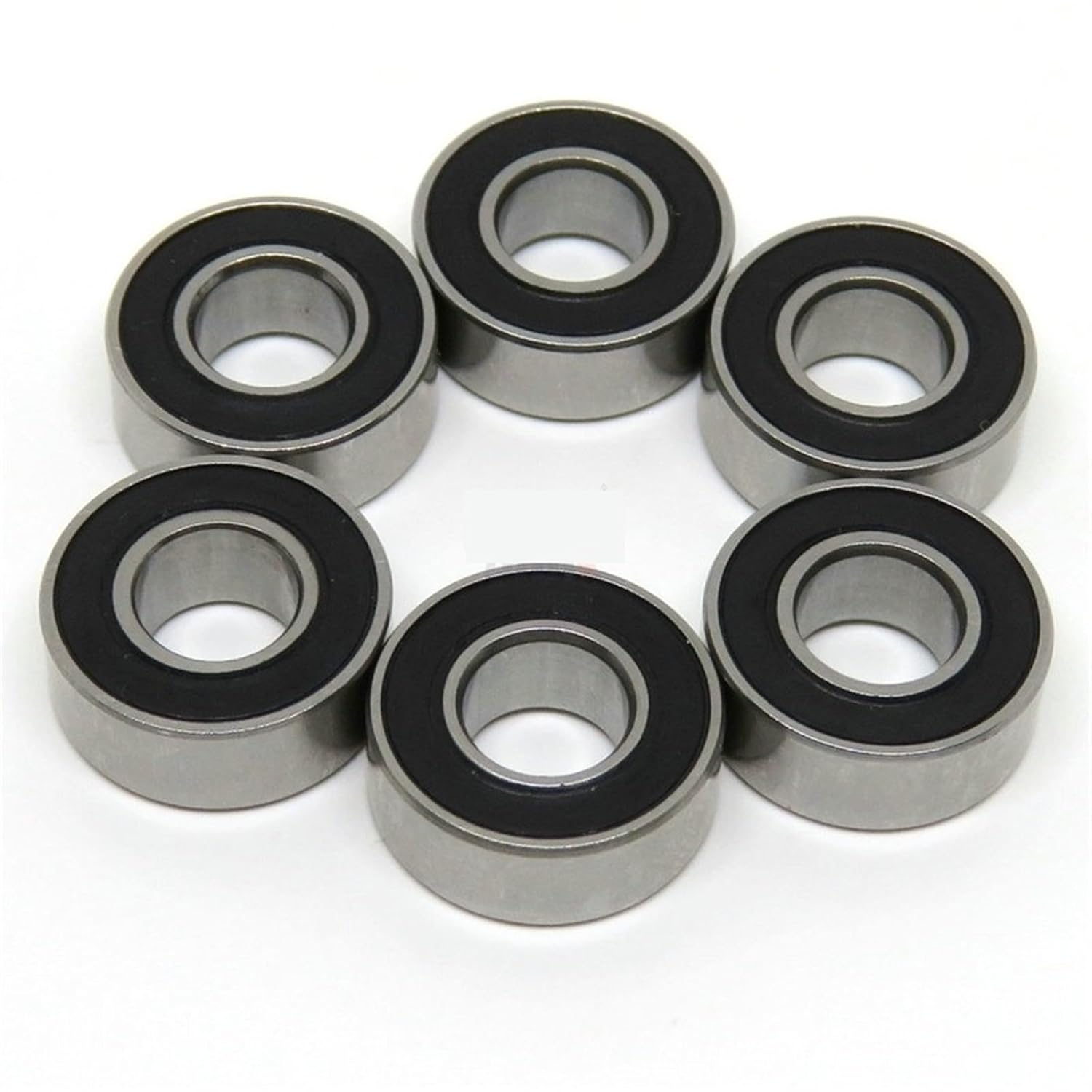 2-10pcs R2-2RS 3.175 * 9.525 * 3.967 R3-2RS 4.762 * 12.7 * 4.978 R4-2RS R6-2RS R8-2RS Inch Bearing Metal Sealed Bearing Ball Bearings (Size : 2pcs R8-2RS)