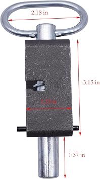 2 Pcs Universal Long Spring Latch Lock,Weld-On Spring Latch Assembly for Trailer