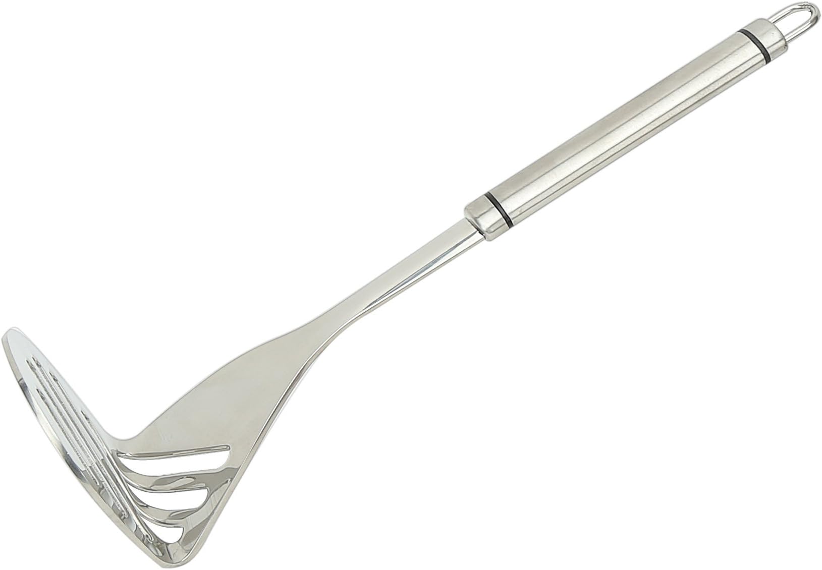 HeyLR Stainless Steel 18/8 Kitchen Utensil Tool Potato Masher With Ergonomic Handle
