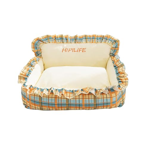 Galatée Cama para Perros, Cama para Mascotas con Funda Extraíble y Lavable