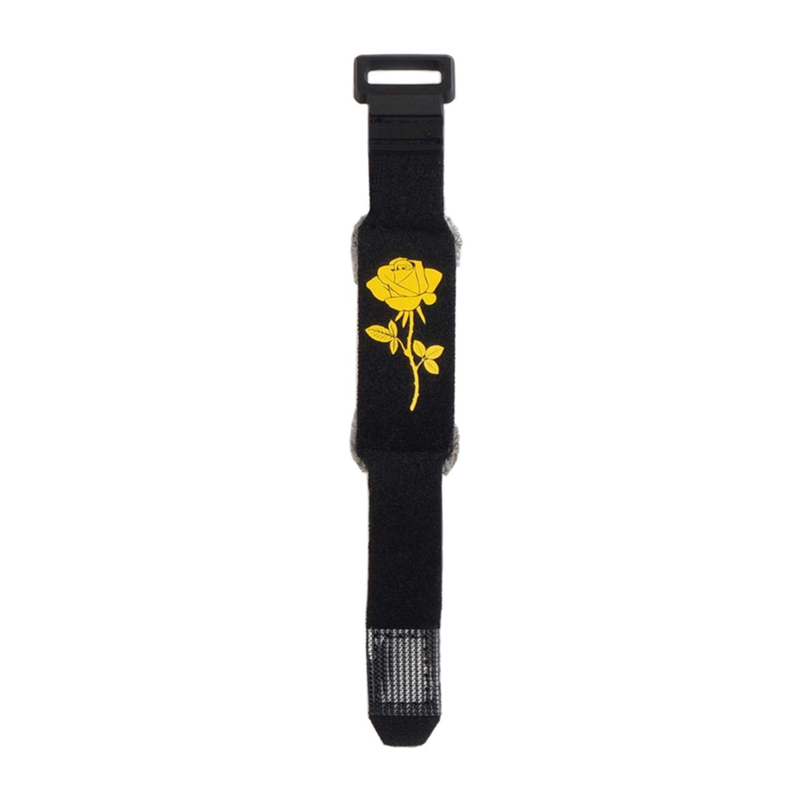 Qoonestl Black Guitar Mute Strap - Frets Wraps String Muter, Noise Damper For Guitars & Basses