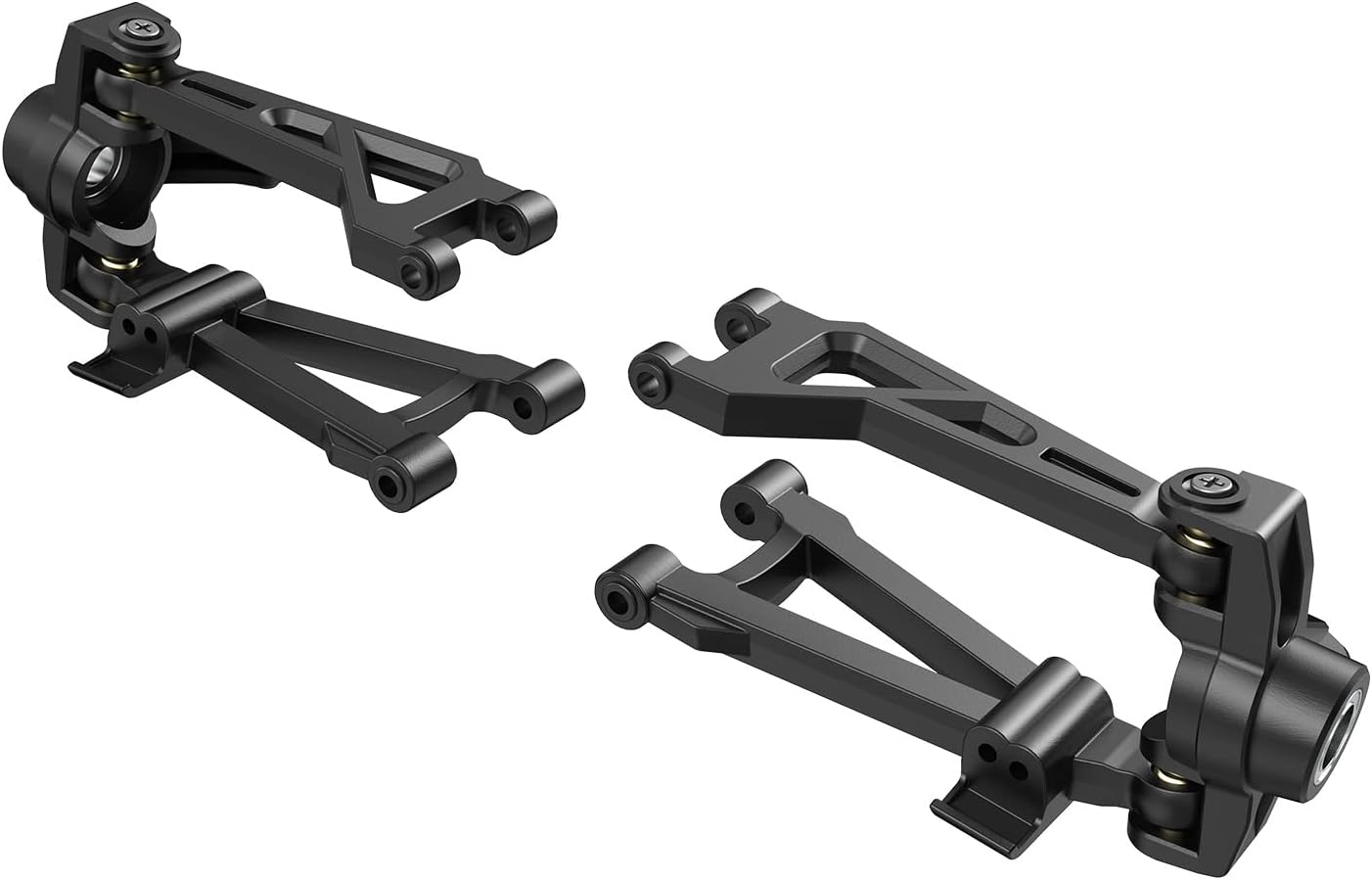 HYPER GO 16200 1:16 Scale RC Car Accessories Front Swing Set, Spare Parts RC Vehicle Suspension A-Arms for H16SC & H16DR & H16BM (Pair)