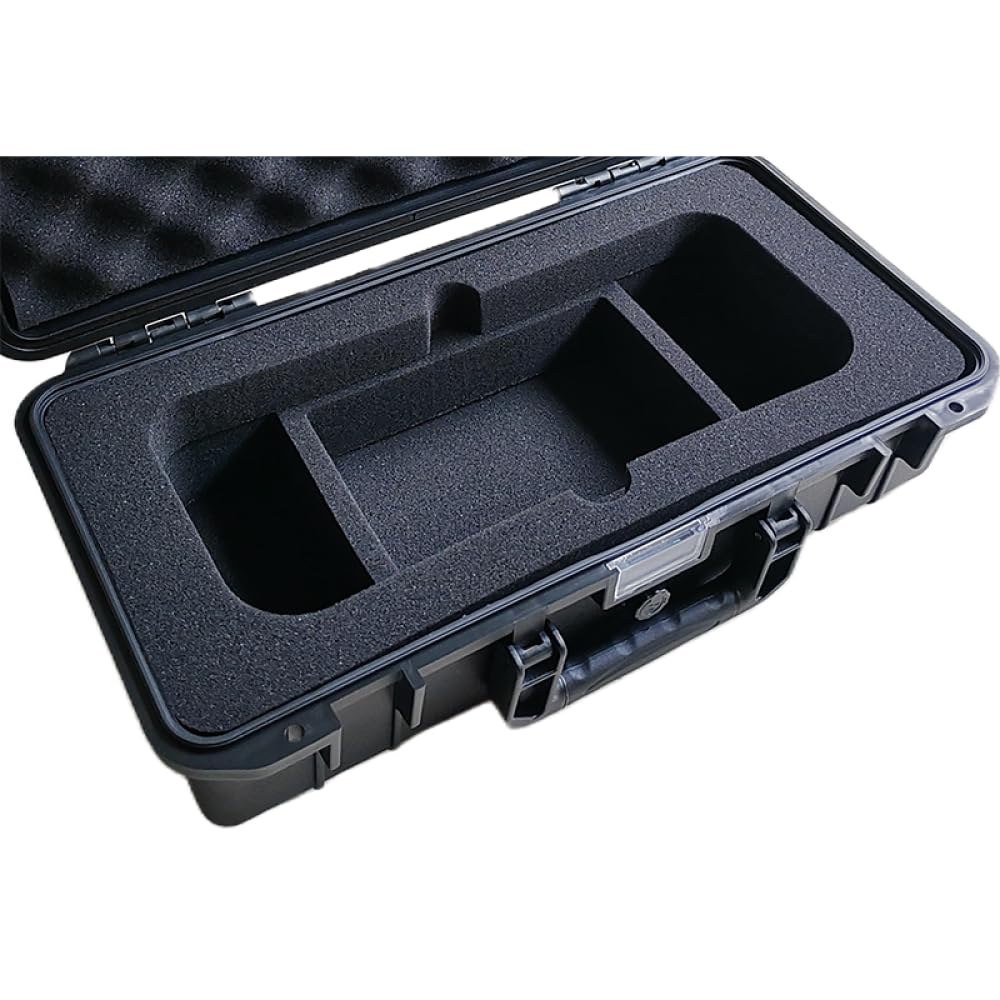 Genérico Bolsa de Transporte Portátil Bolsa de Almacenaje para ROG Ally X Funda Bolsa a Prueba de Golpes Gran Capacidad Funda Protectora de Viaje Accesorios de Consola de Cuero Duro