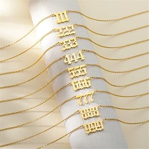 Amazon | PAURO エンジェルナンバー 777 ネックレスにとって