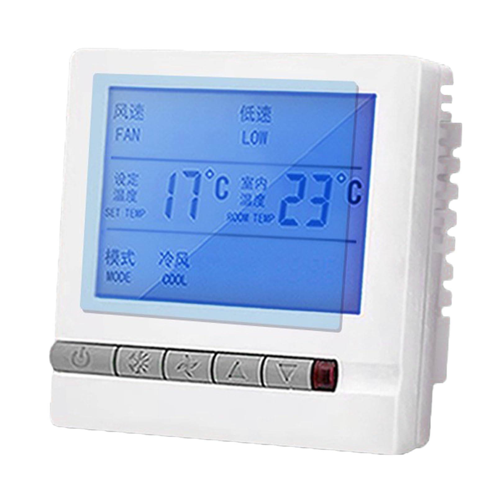 Kalttoy Multicolor Digital Thermostat Intelligent Air Conditioners Lcd Display Temperature Controller Switches Control Panel Enduring Thermostat Control Panel