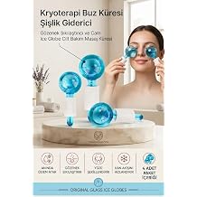 Transformacion 4 L   i lik Giderici Buz K resi Y z Masaj Aleti - Kryoterapi Etkili G zenek S k la t r c  ve Orijinal Cam Ice Globe Cilt Bak m Masaj K resi 723367