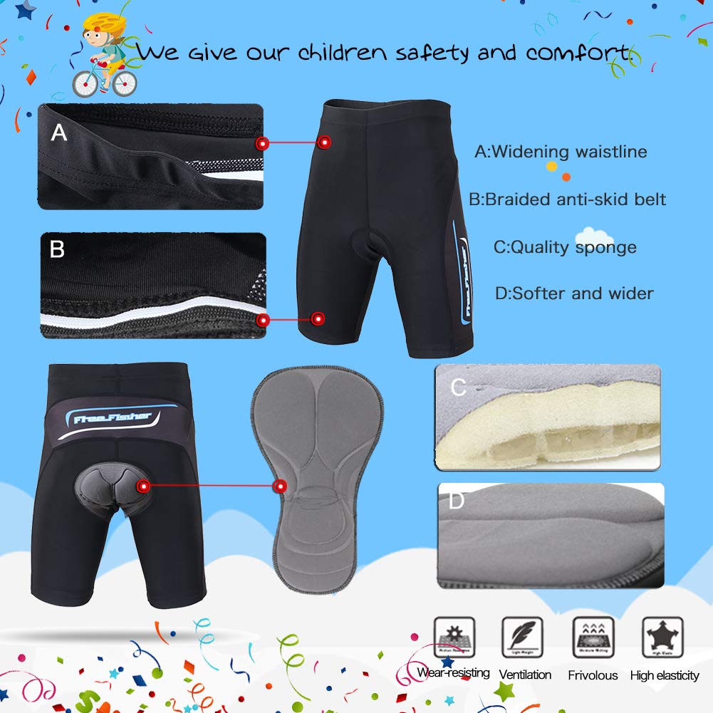Traje Ciclismo Niños para Verano, Ciclismo Maillot y Culotte Ciclismo para Deportes al Aire Libre Ciclo Bicicleta