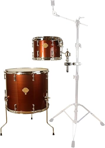 Miniatura 2 de Sawtooth Command Series Extension Tom Pack - Incluye Tom de 9" y 16" Floor Tom, Red Streak