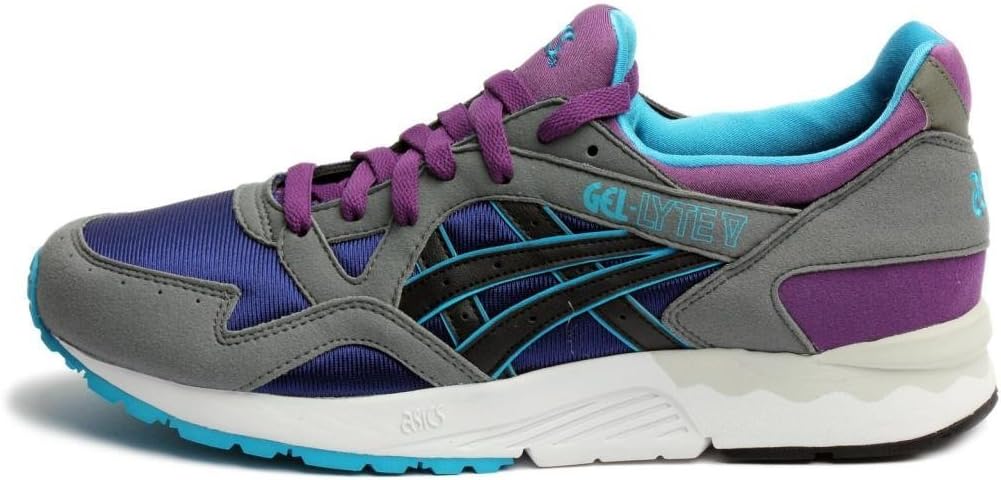 ASICS Gel-Lyte V Men Sneakers White/Black/Purple H312N-0190