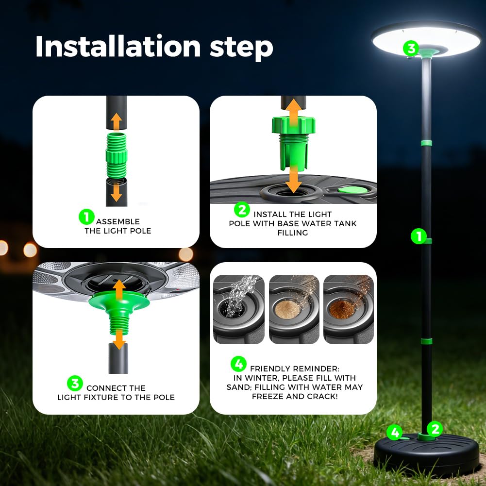 Lampe Solaire Extérieur Détecteur de Mouvement, 780LED 75W Lumière Solaire Extérieure avec Telecommande étanche IP65 éclairage Extérieur Solaire Lampadaire, Spot LED pour Jardin Rue Garage Parking