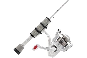 Abu Garcia Veritas LTD Ice Spinning Reel and Fishing Rod Combo