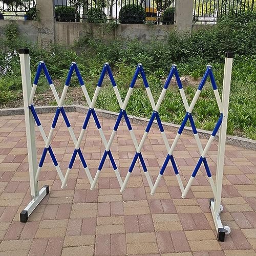 Adjustable Folding Fence with Movable Design & Dual Side Wheels – Ideal for Public Events, Streets, and Crowd Control Solutions